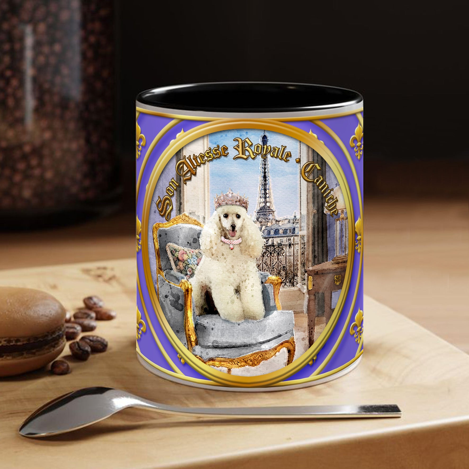 Mug "Caniche" - Collection "Son Altesse Royale"