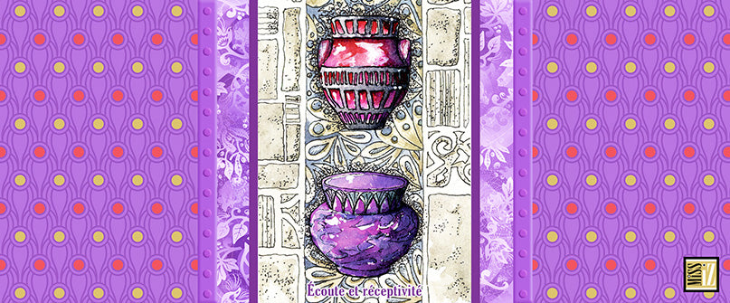 Mug "Écoute et réceptivité" - Collection "L'Oracle en Ciel"