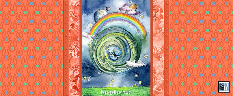 Mug "Cycles de vie" - Collection "L'Oracle en Ciel"