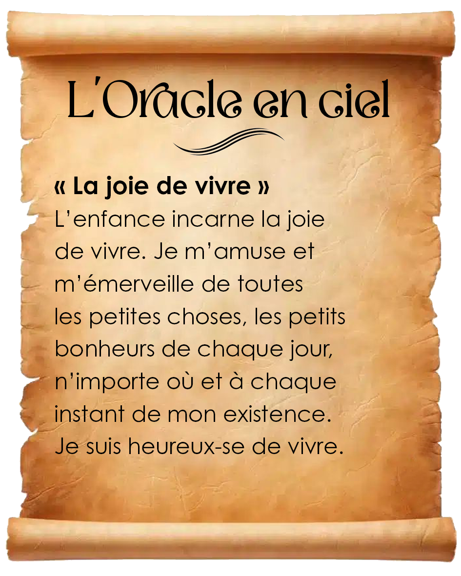 Mug "La joie de vivre" - Collection "L'Oracle en Ciel"