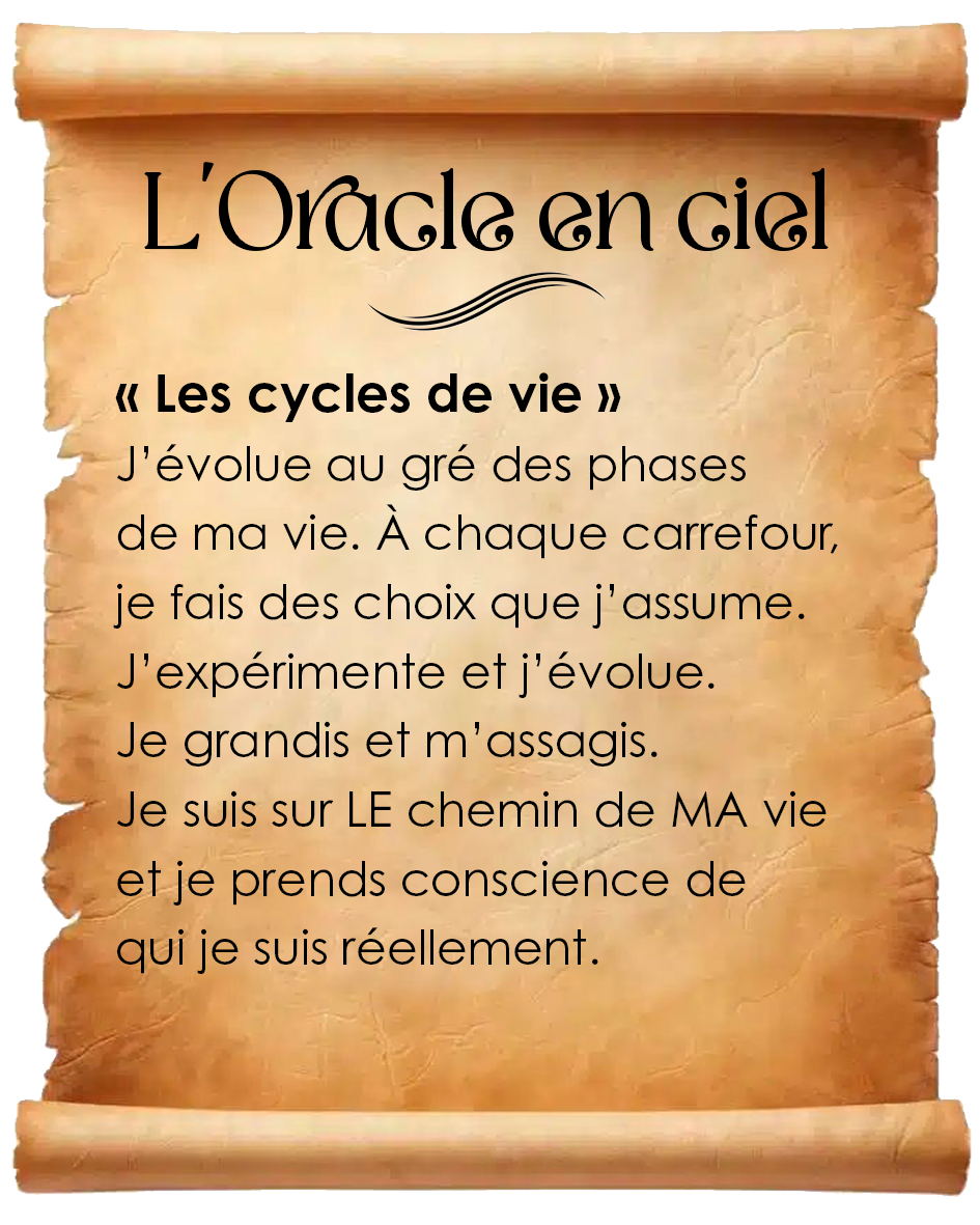 Mug "Cycles de vie" - Collection "L'Oracle en Ciel"