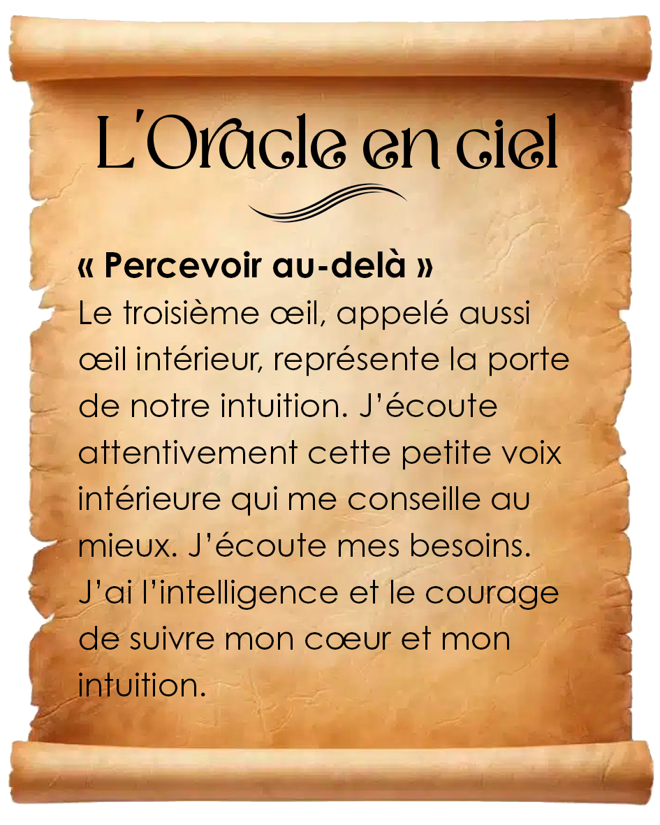 Mug "Percevoir au-delà" - Collection "L'Oracle en Ciel"
