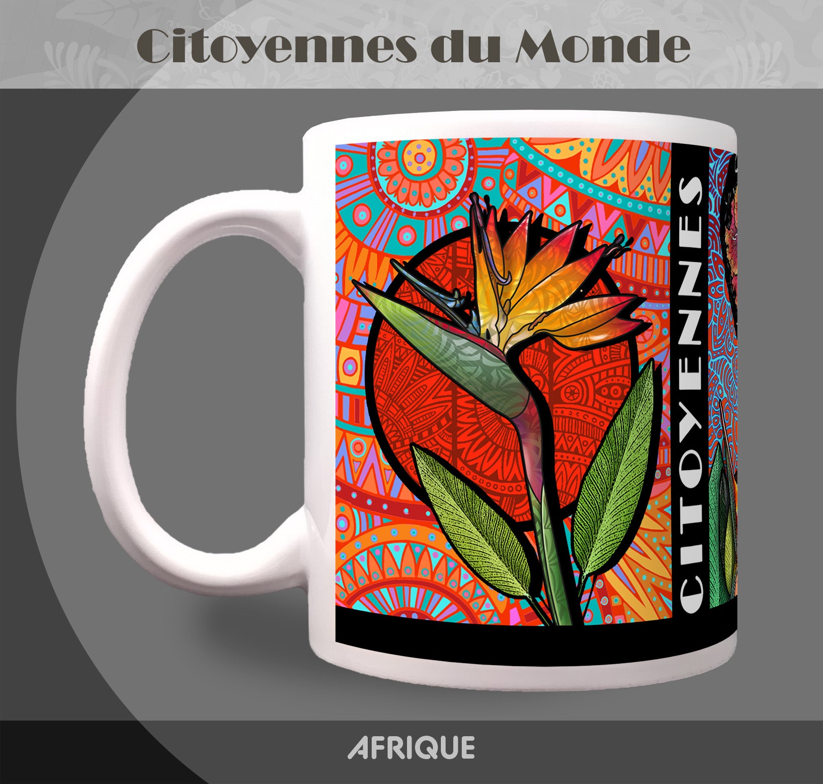 Mug "Afrique" - Collection "Citoyennes du Monde"