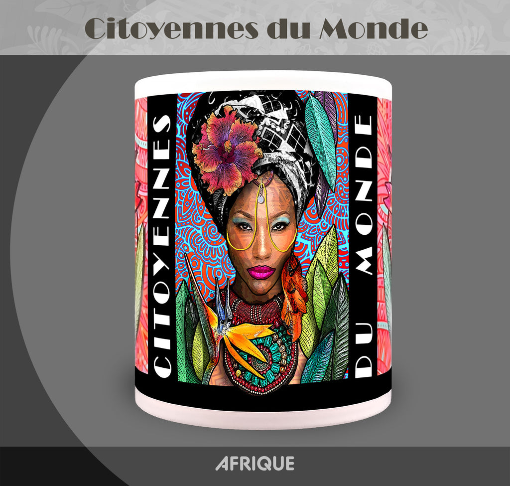 Mug "Afrique" - Collection "Citoyennes du Monde"
