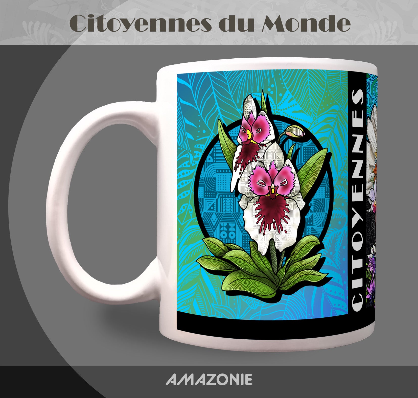 Mug "Amazonie" - Collection "Citoyennes du Monde"