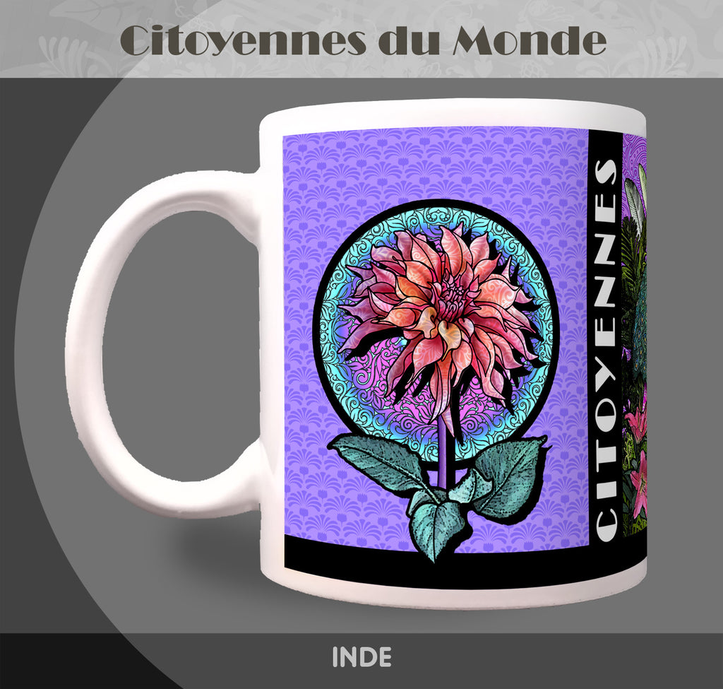 Mug "Inde" - Collection "Citoyennes du Monde"