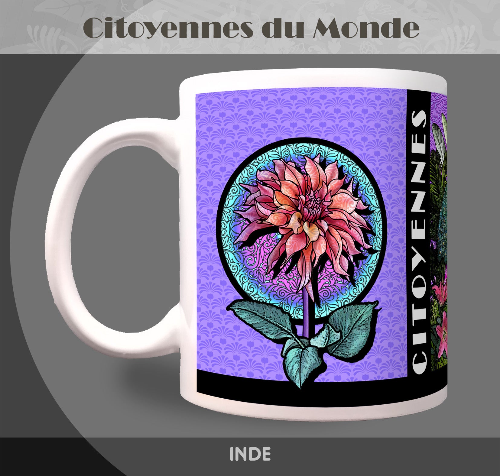 Mug "Inde" - Collection "Citoyennes du Monde"