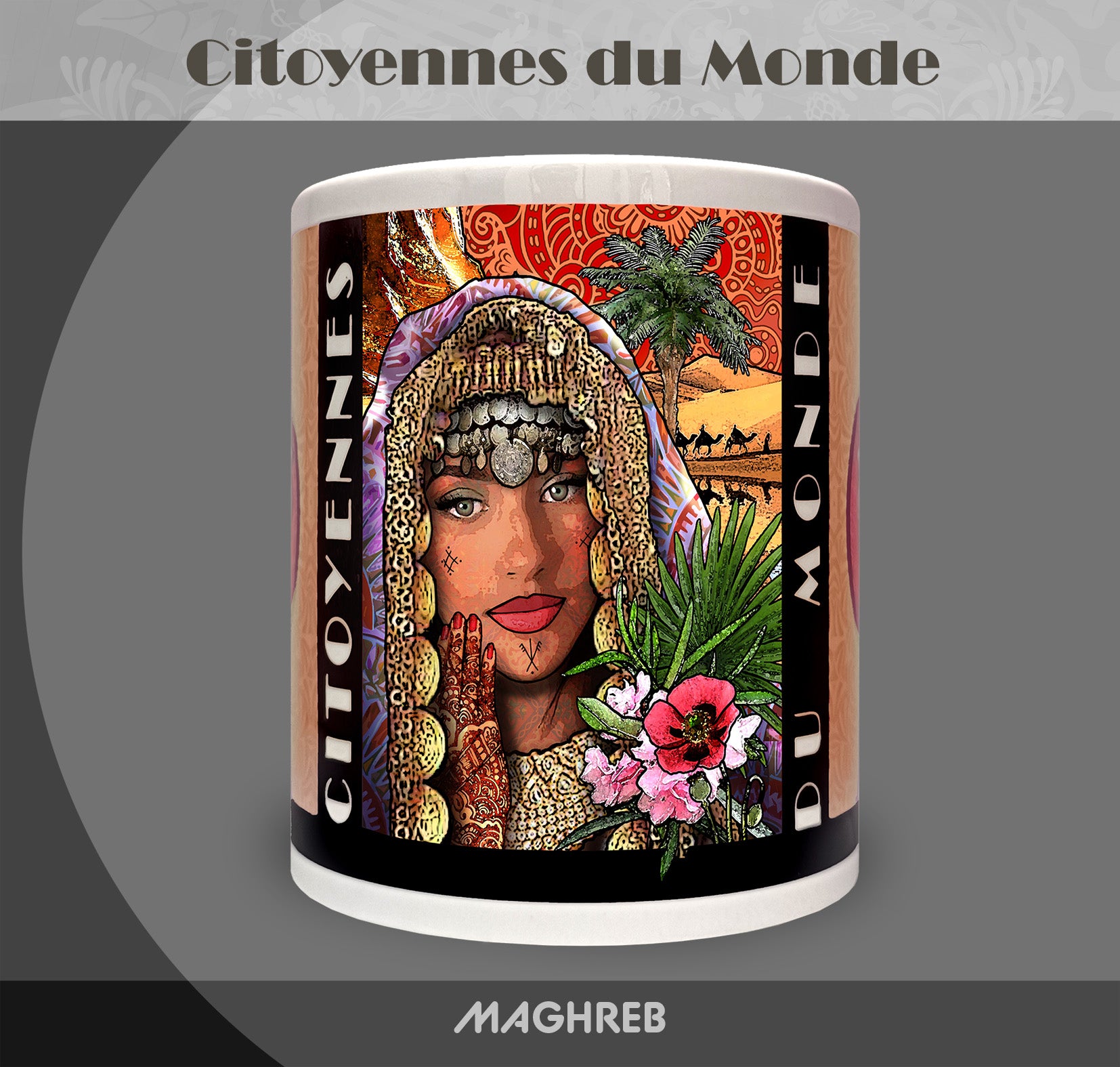 Mug "Maghreb" - Collection "Citoyennes du Monde"
