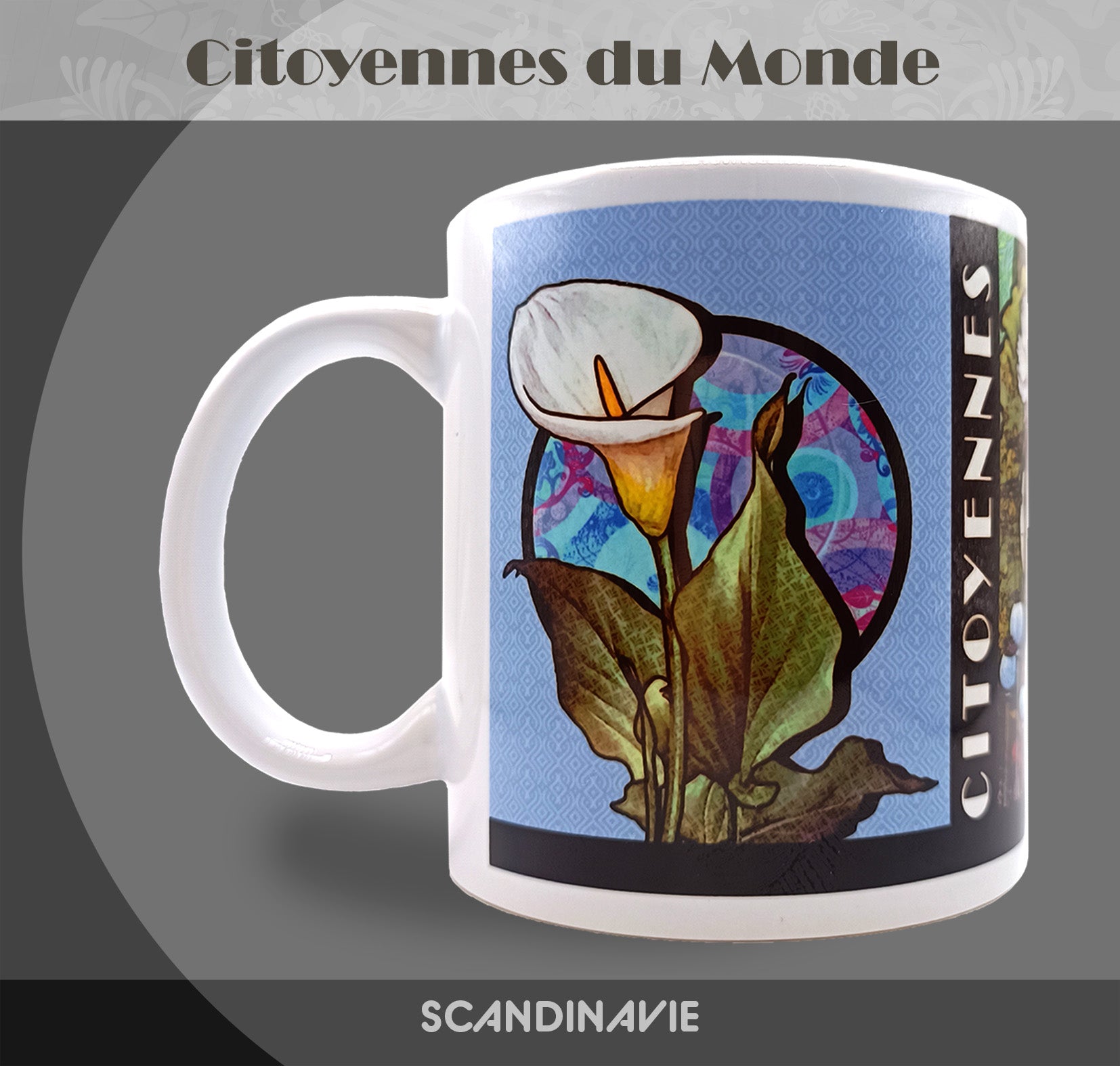 Mug "Scandinavie" - Collection "Citoyennes du Monde"