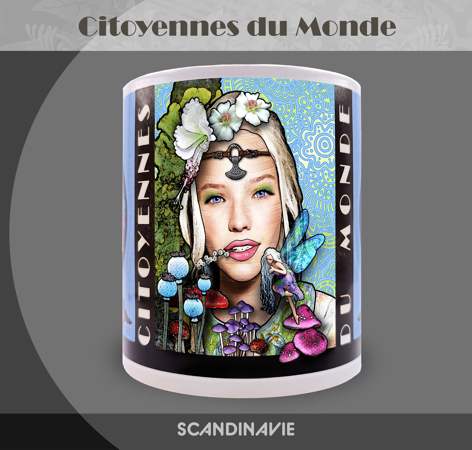 Mug "Scandinavie" - Collection "Citoyennes du Monde"