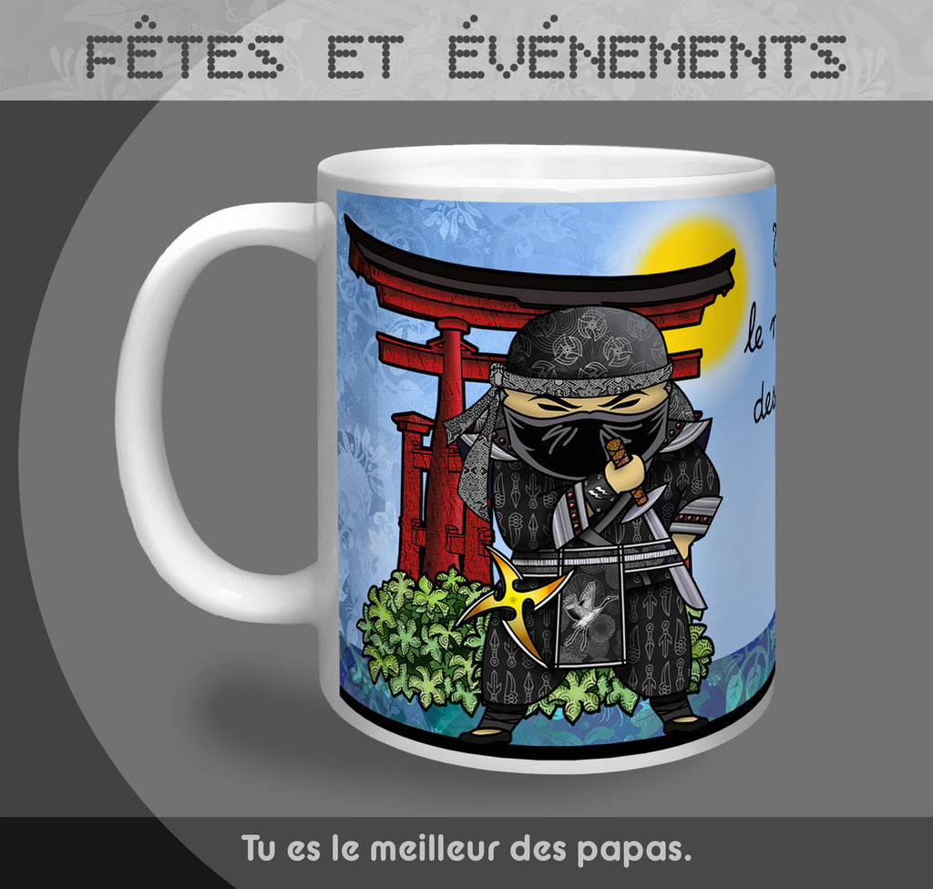 Mug "Fête des pères" - World Charming Dolls - Collection "Fêtes et événements"