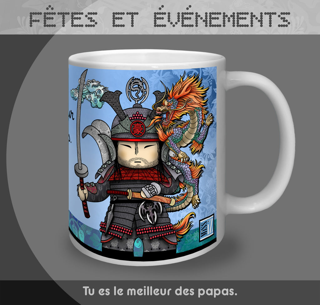 Mug "Fête des pères" - World Charming Dolls - Collection "Fêtes et événements"