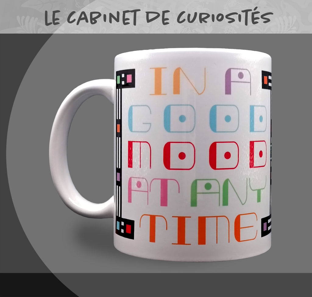 Mug "Good mood" - Collection "Le cabinet de curiosités"