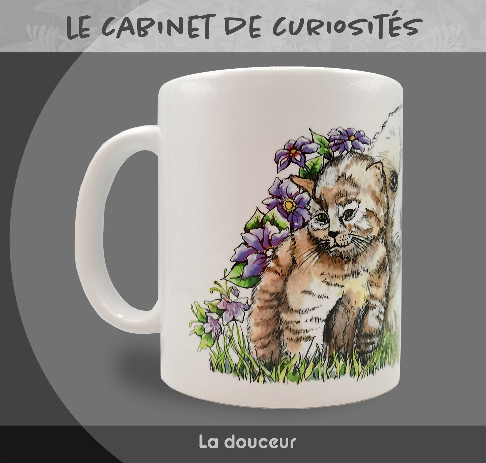 Mug "La douceur" - Collection "Le cabinet de curiosités"