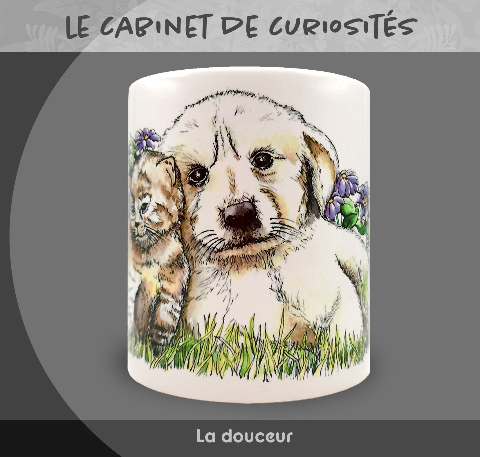 Mug "La douceur" - Collection "Le cabinet de curiosités"