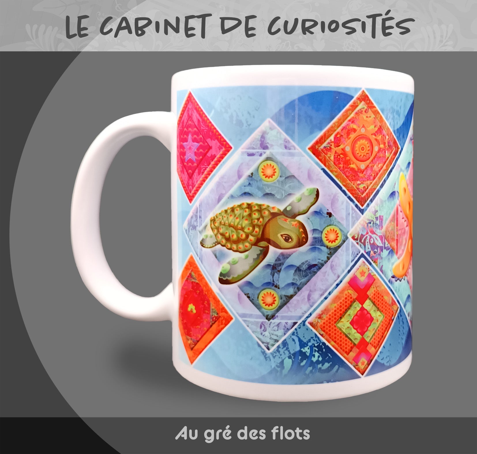 Mug "Au gré des flots" - Collection "Le cabinet de curiosités"