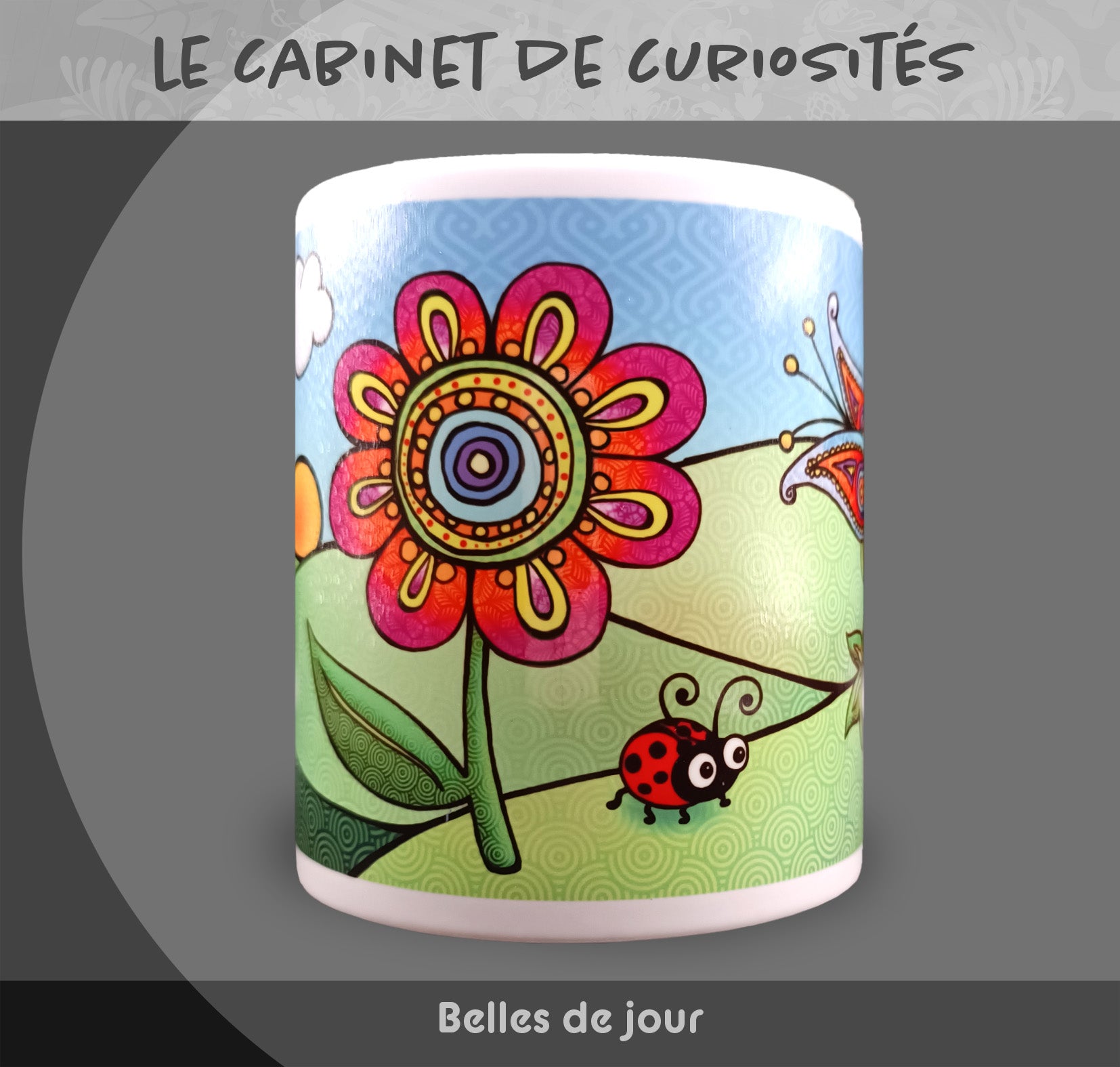 Mug "Belles de jour" - Collection "Le cabinet de curiosités"