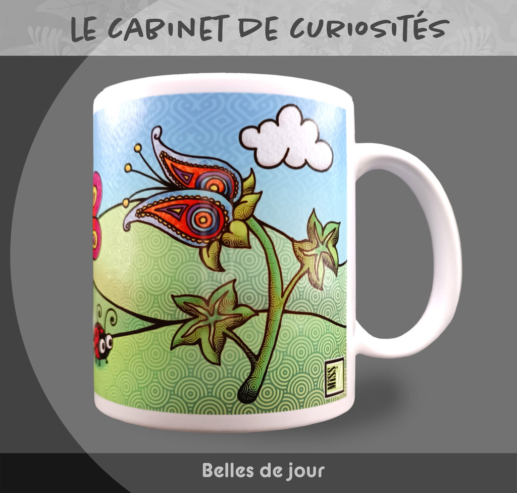 Mug "Belles de jour" - Collection "Le cabinet de curiosités"