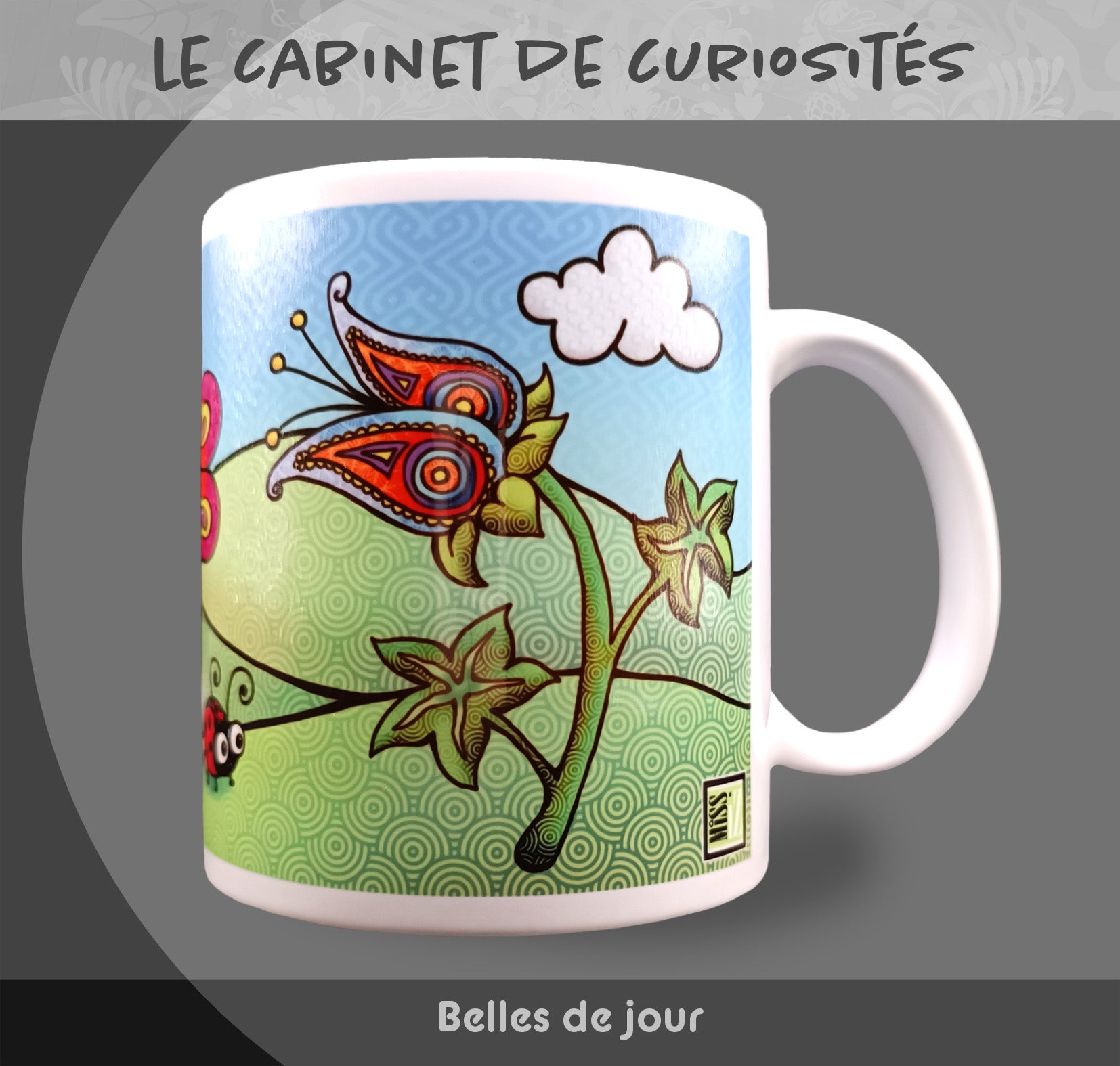 Mug "Belles de jour" - Collection "Le cabinet de curiosités"