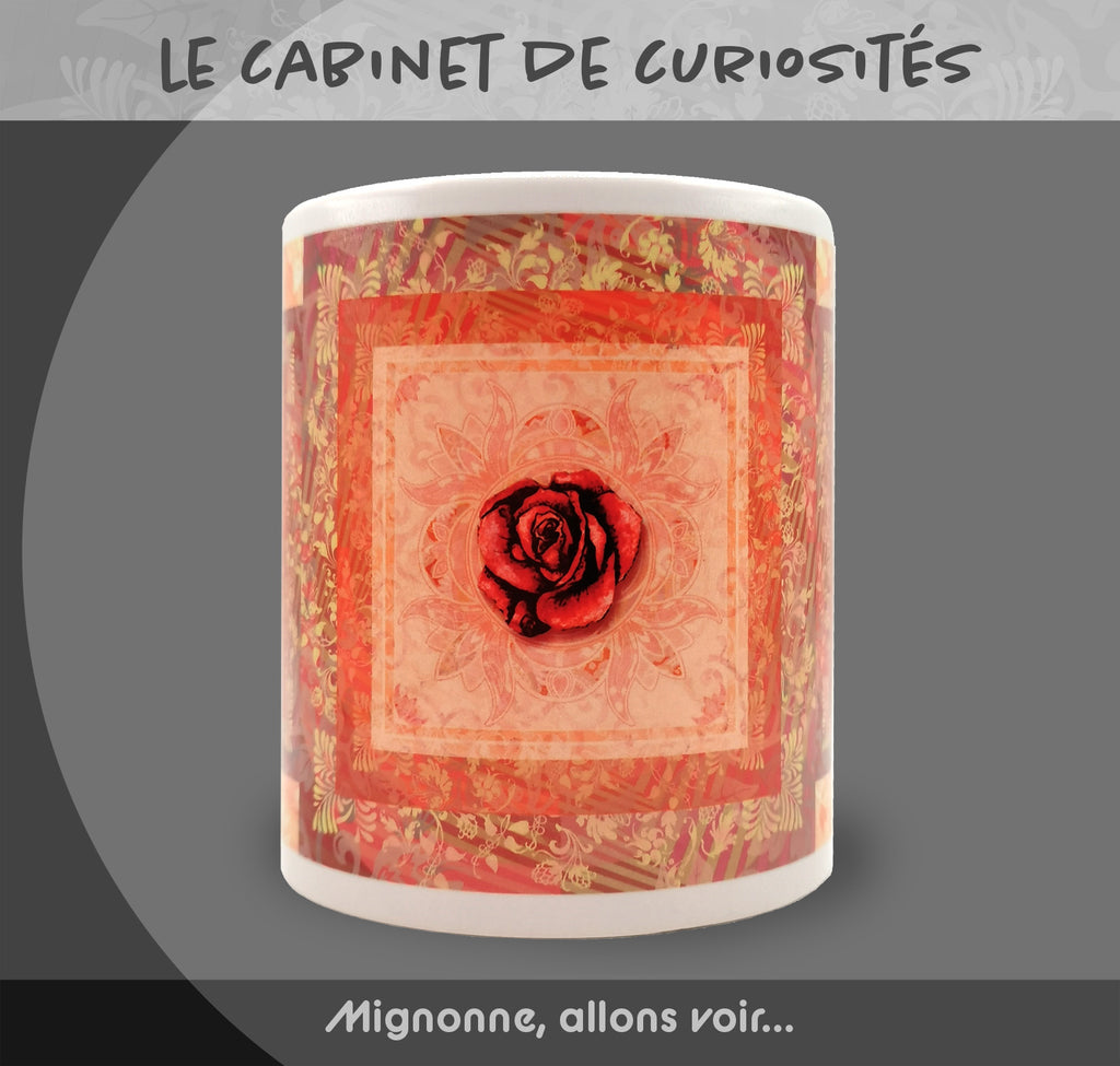 Mug "Mignonne, allons voir..." - Collection "Le cabinet de curiosités"