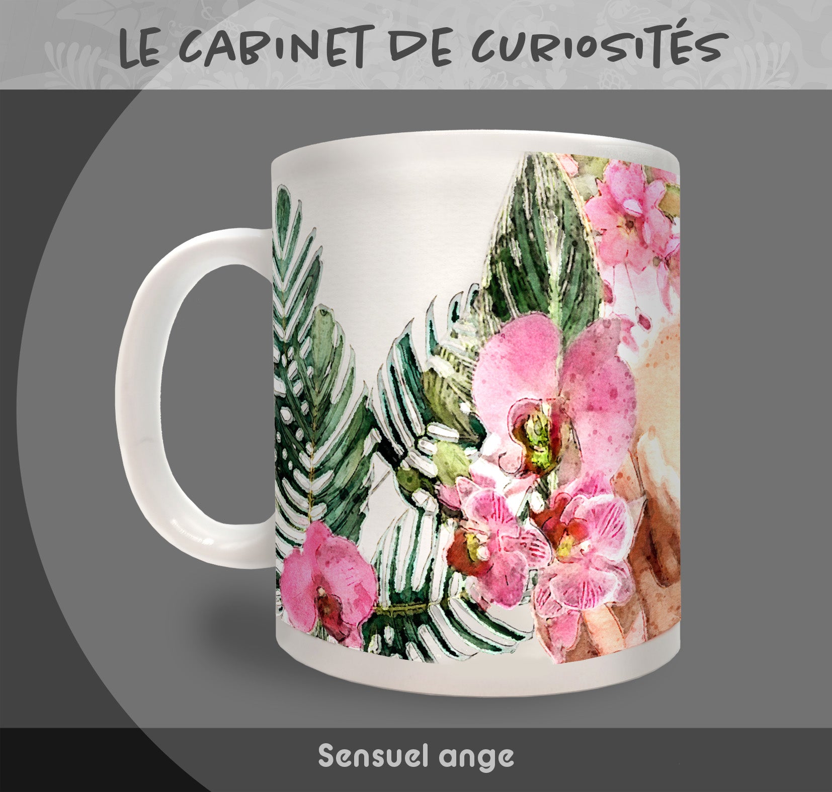 Mug "Sensuel ange" - Collection "Le cabinet de curiosités"