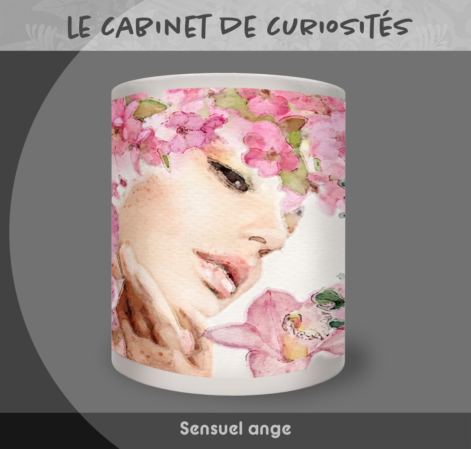 Mug "Sensuel ange" - Collection "Le cabinet de curiosités"