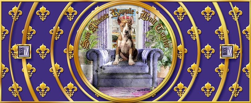 Mug "Bull terrier" - Collection "Son Altesse Royale"