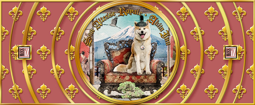 Mug "Akita Inu" - Collection "Son Altesse Royale"