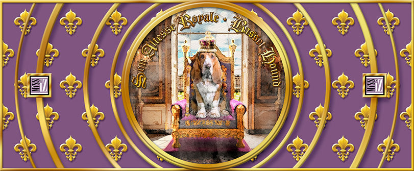 Mug "Basset Hound" - Collection "Son Altesse Royale"