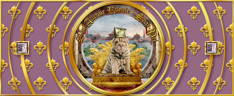 Mug "Shar Pei" - Collection "Son Altesse Royale"