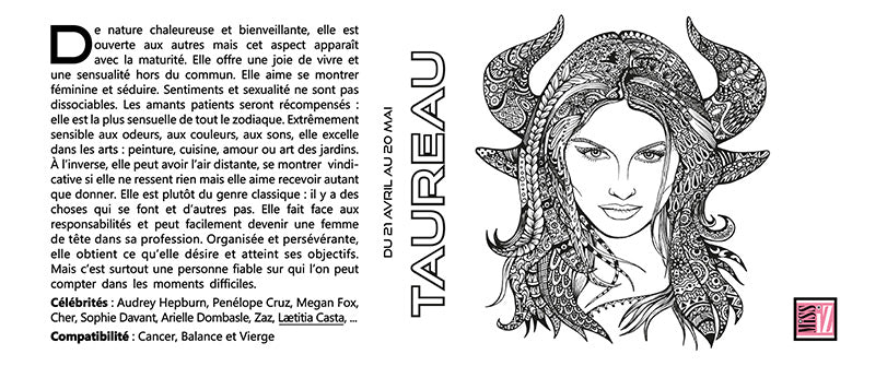 Mug "Signes astrologiques" > Taureau