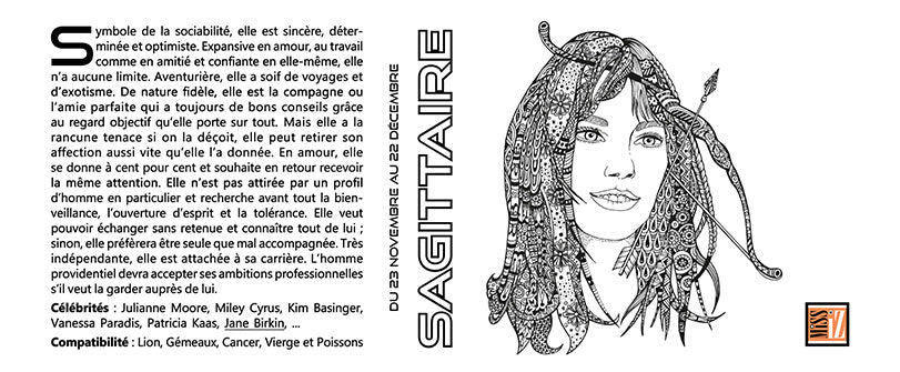 Mug "Sagittaire" - Collection "Signes astrologiques"