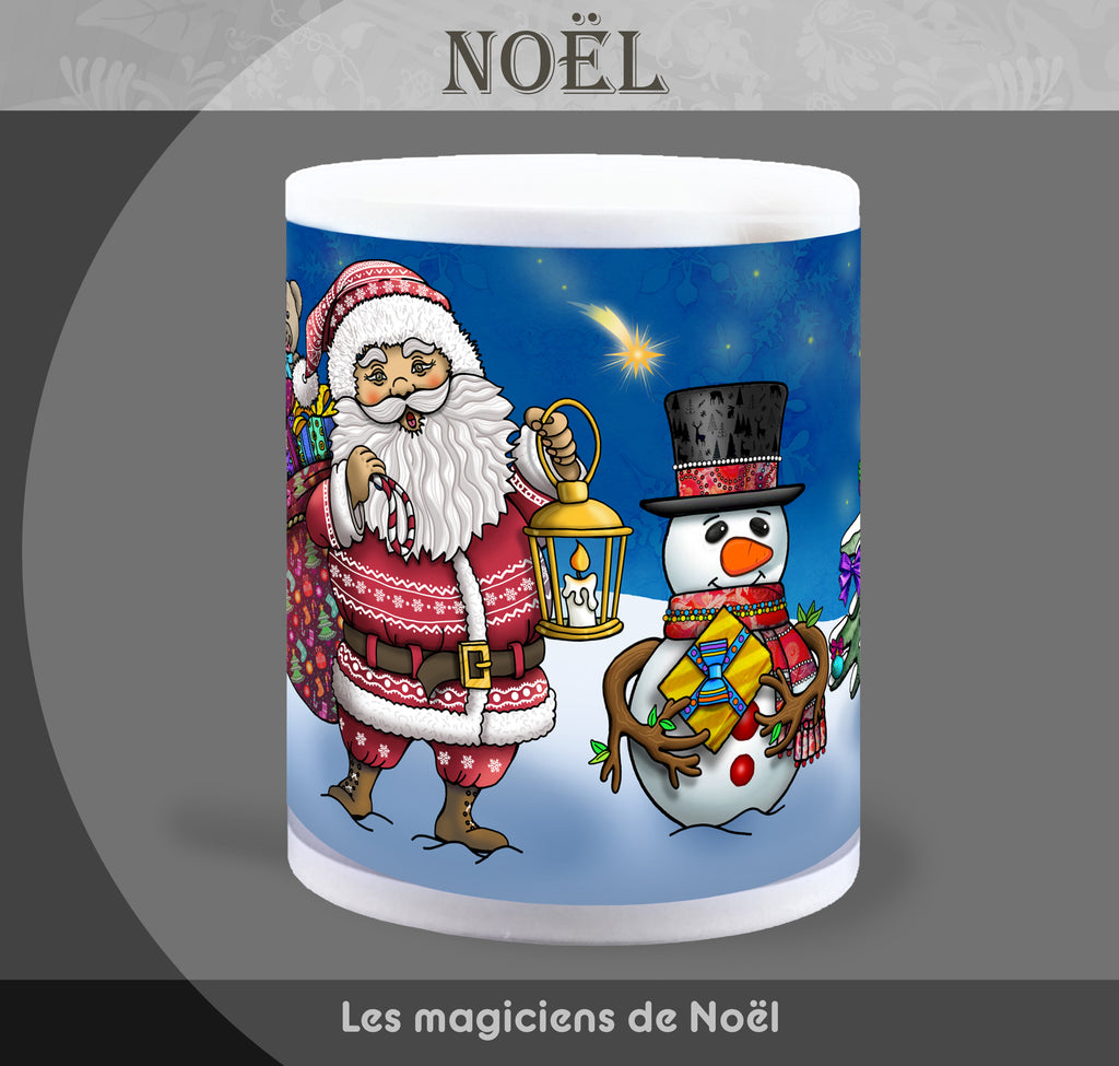 Mug "Les magiciens de Noël" - Collection "Fêtes et événements"