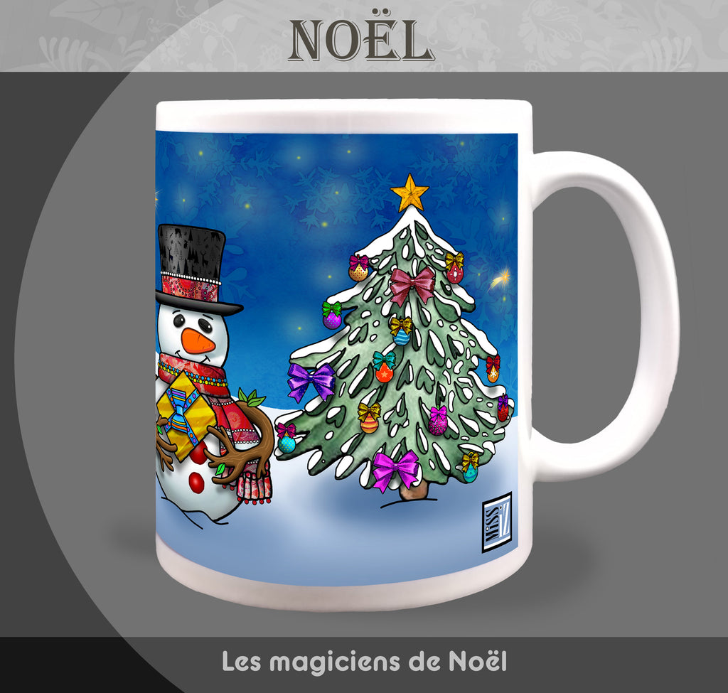 Mug "Les magiciens de Noël" - Collection "Fêtes et événements"