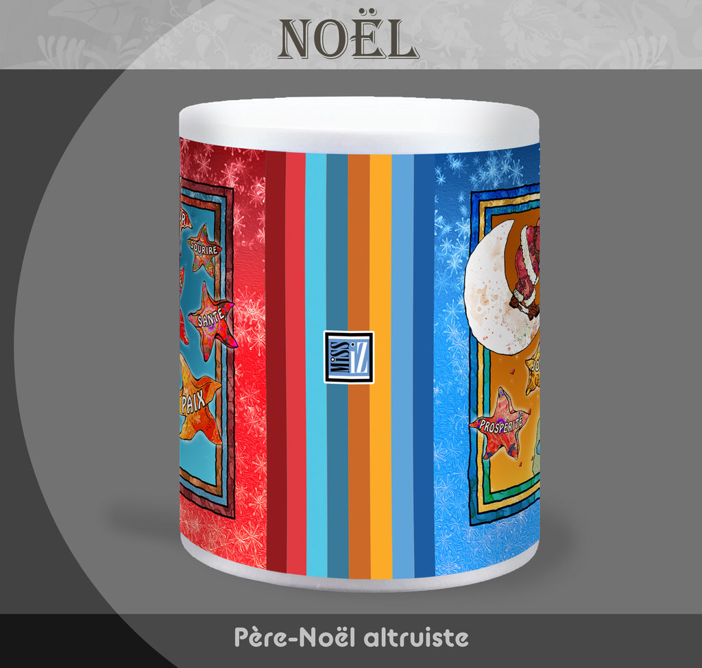 Mug "Père Noël altruiste" - Collection "Fêtes et événements"