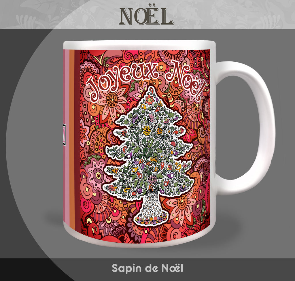 Mug "Sapin de Noël" - Collection "Fêtes et événements"