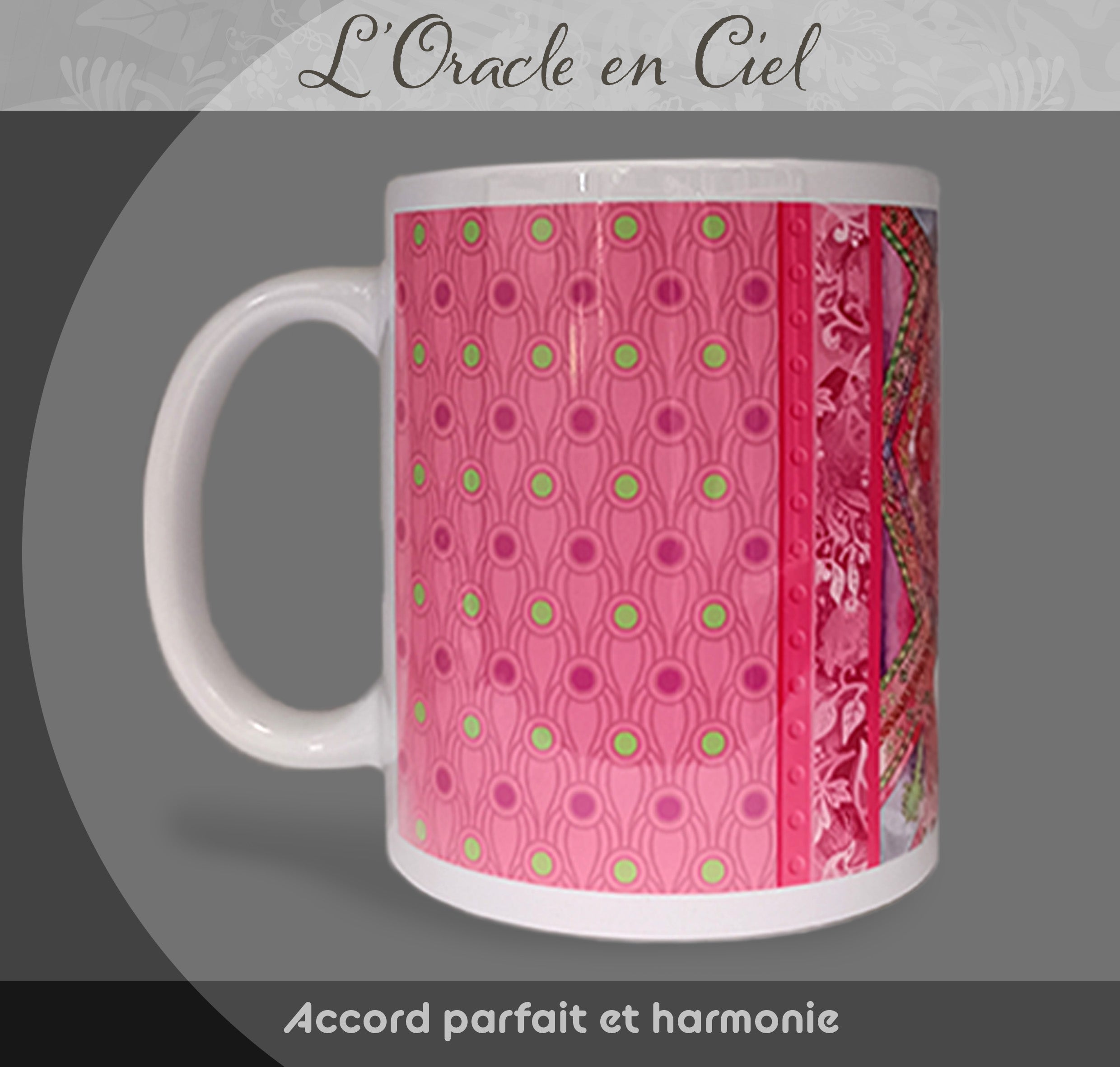 Mug "Accord parfait et harmonie" - Collection "L'Oracle en Ciel"