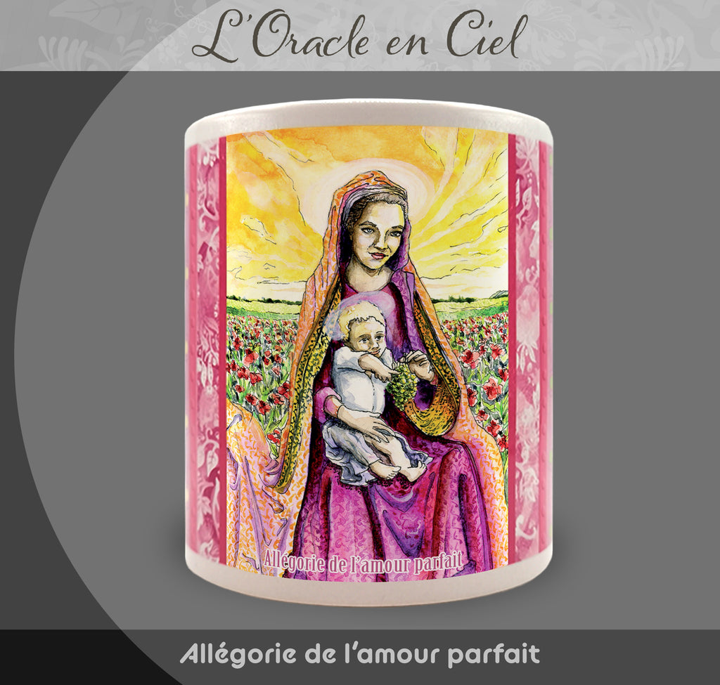 Mug "Allégorie de l'amour parfait" - Collection "L'Oracle en Ciel"