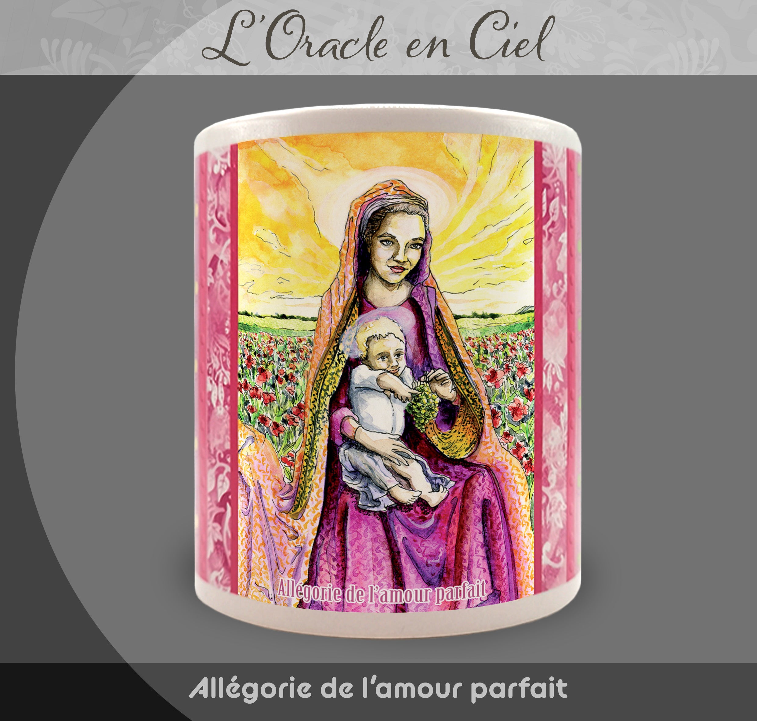 Mug "Allégorie de l'amour parfait" - Collection "L'Oracle en Ciel"