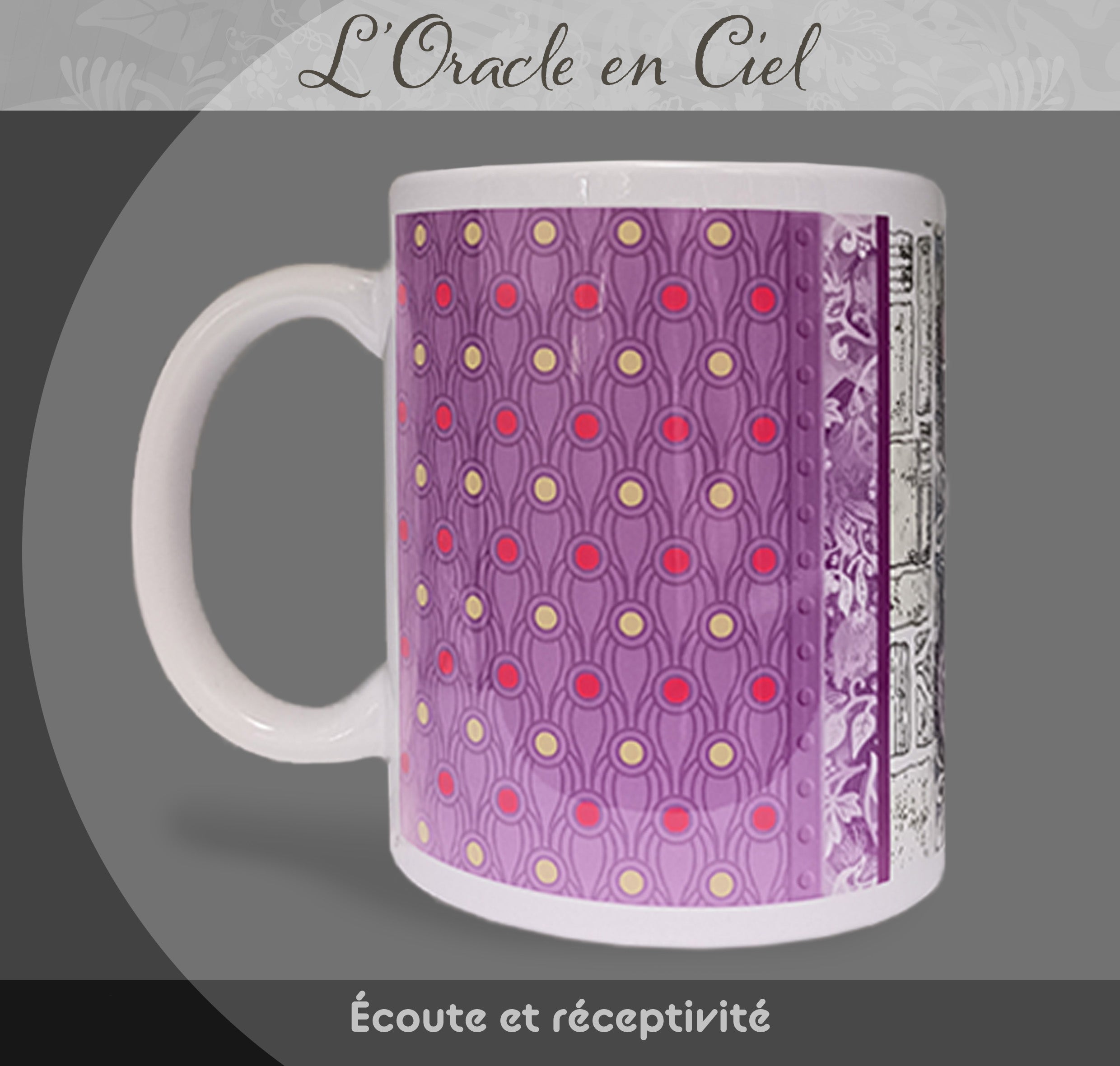 Mug "Écoute et réceptivité" - Collection "L'Oracle en Ciel"