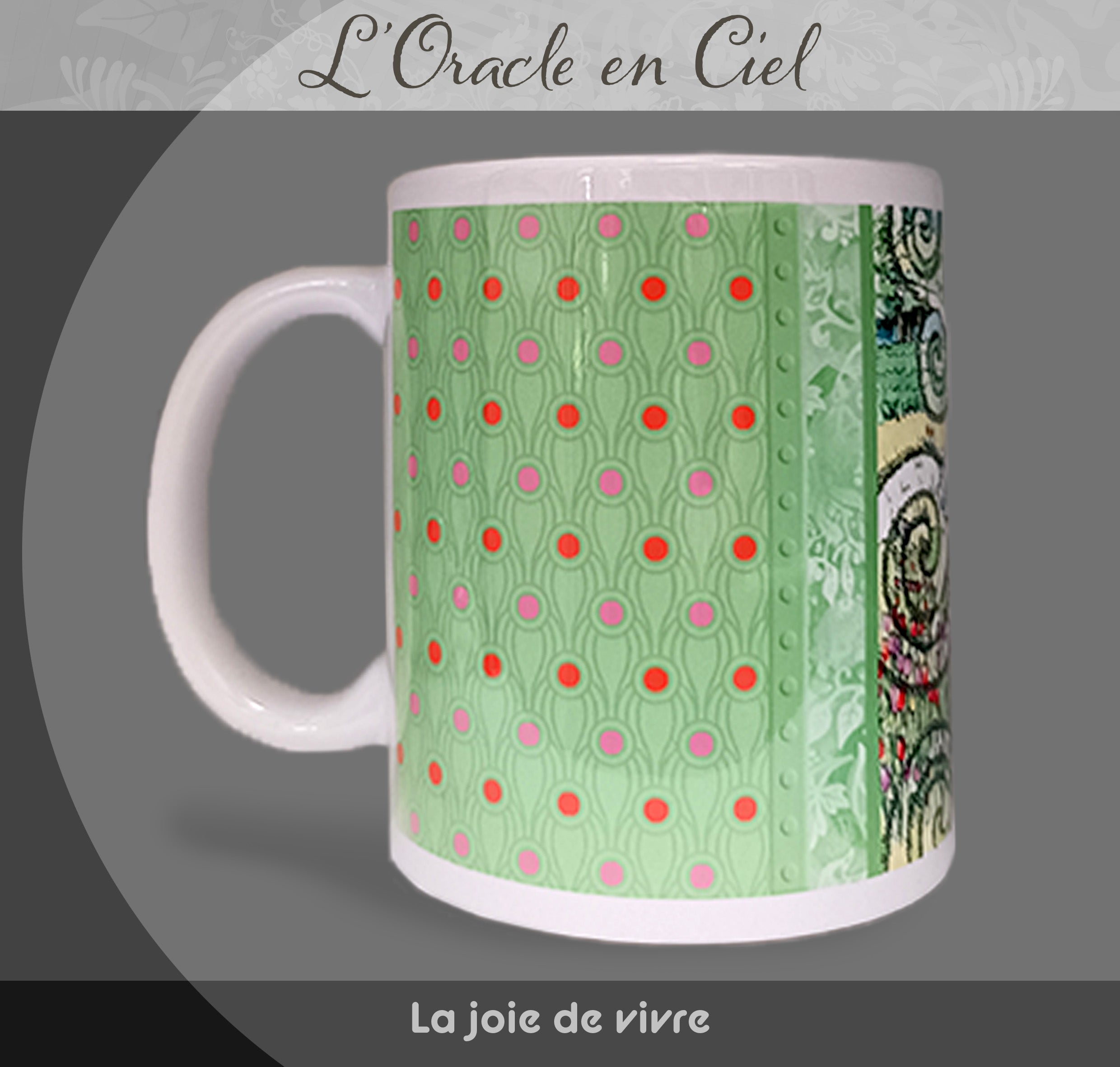 Mug "La joie de vivre" - Collection "L'Oracle en Ciel"
