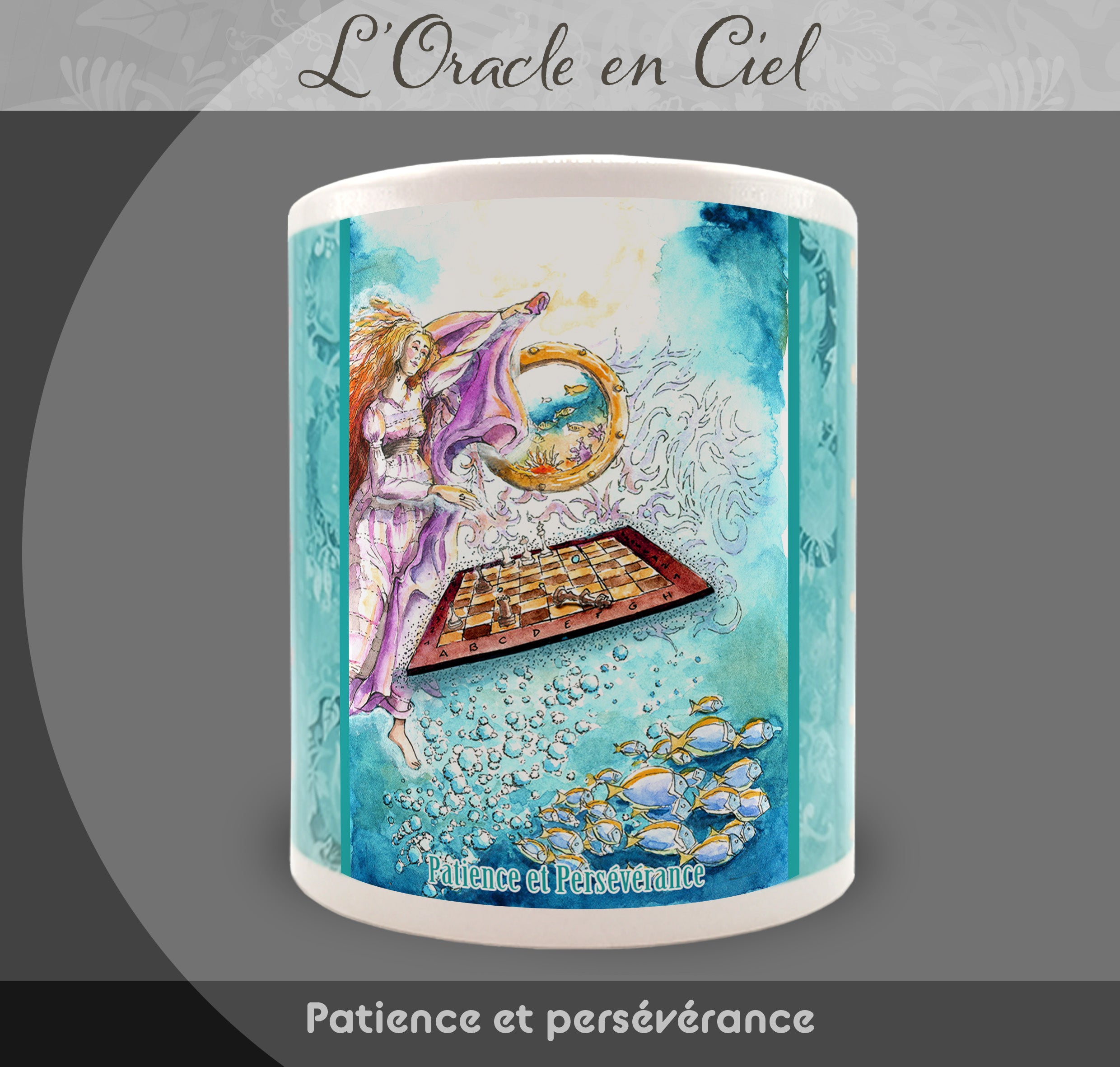 Mug "Patience et persévérance" - Collection "L'Oracle en Ciel"