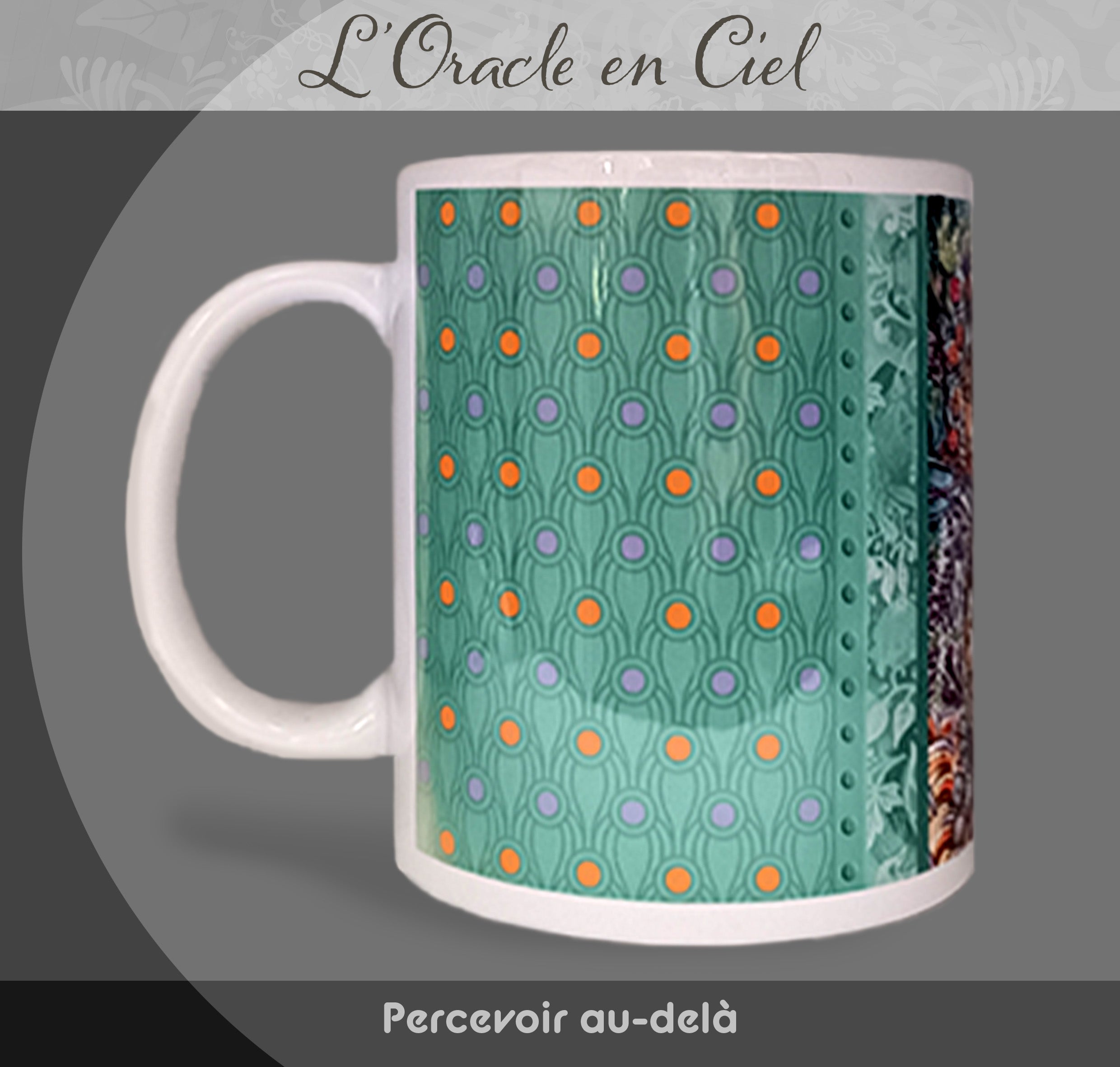 Mug "Percevoir au-delà" - Collection "L'Oracle en Ciel"