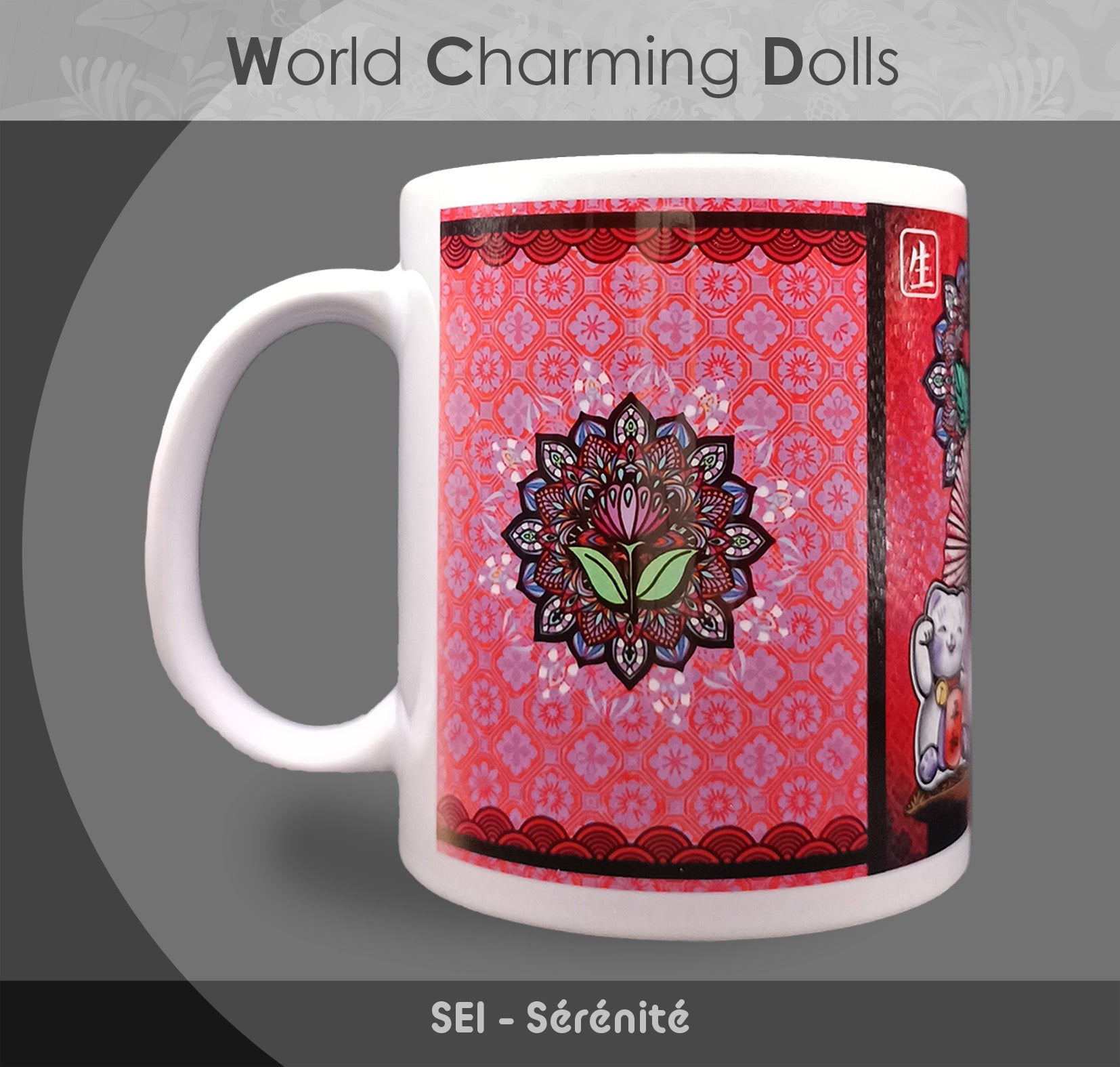 Mug "Sei" (Sérénité) - Collection "World Charming Dolls"