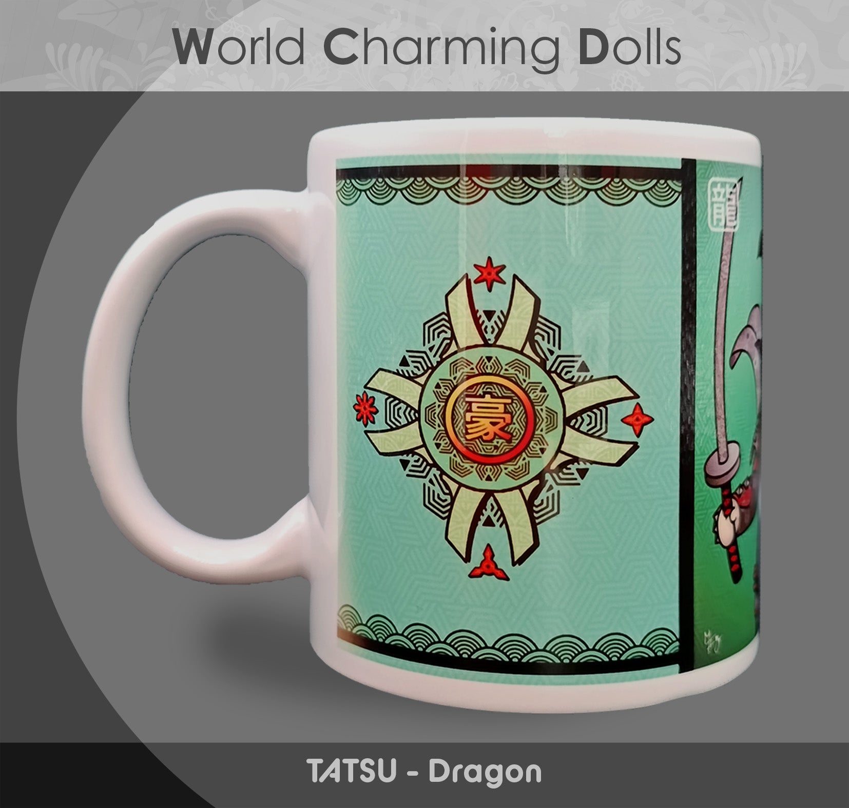 Mug "Tatsu" (Dragon) - Collection "World Charming Dolls"