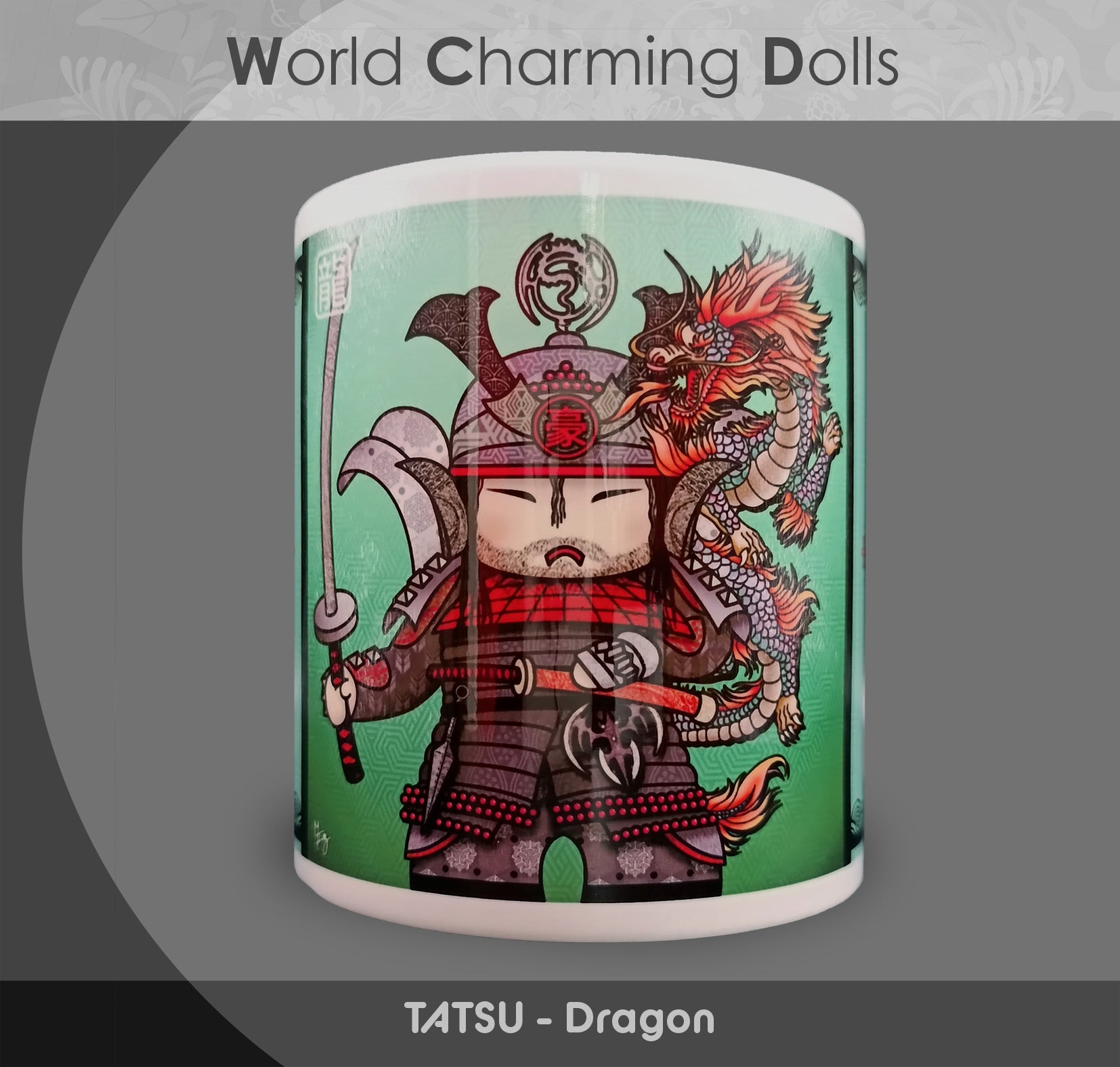 Mug "Tatsu" (Dragon) - Collection "World Charming Dolls"