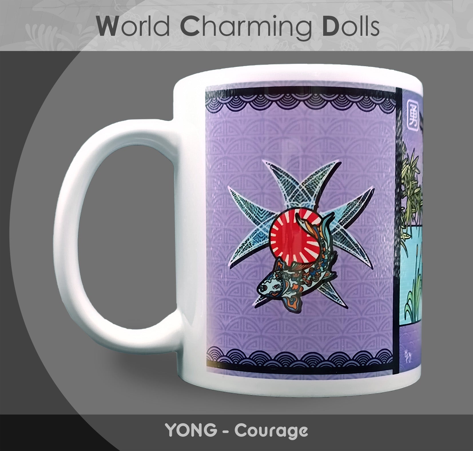 Mug "Yong" (Courage) - Collection "World Charming Dolls"