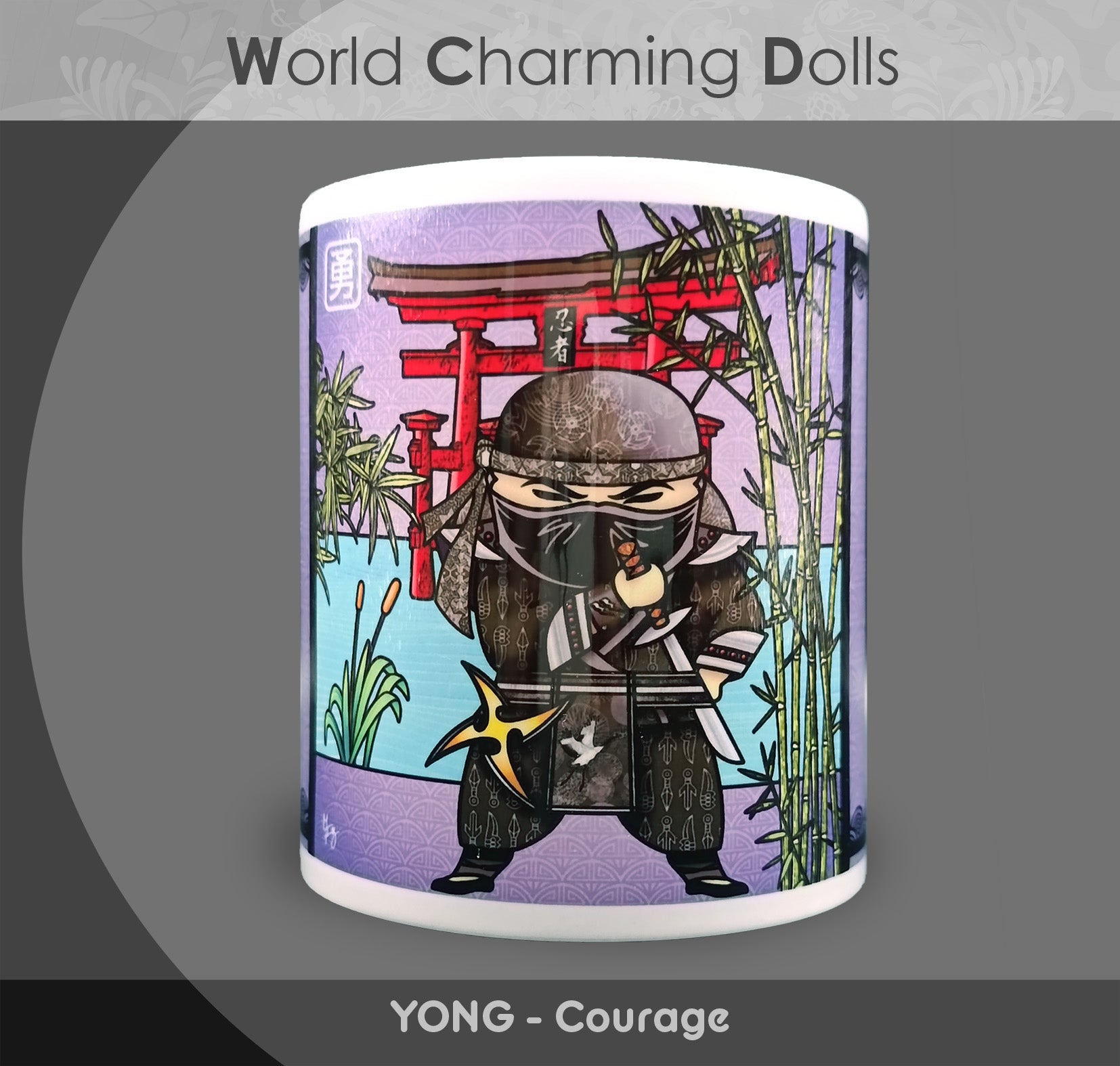 Mug "Yong" (Courage) - Collection "World Charming Dolls"