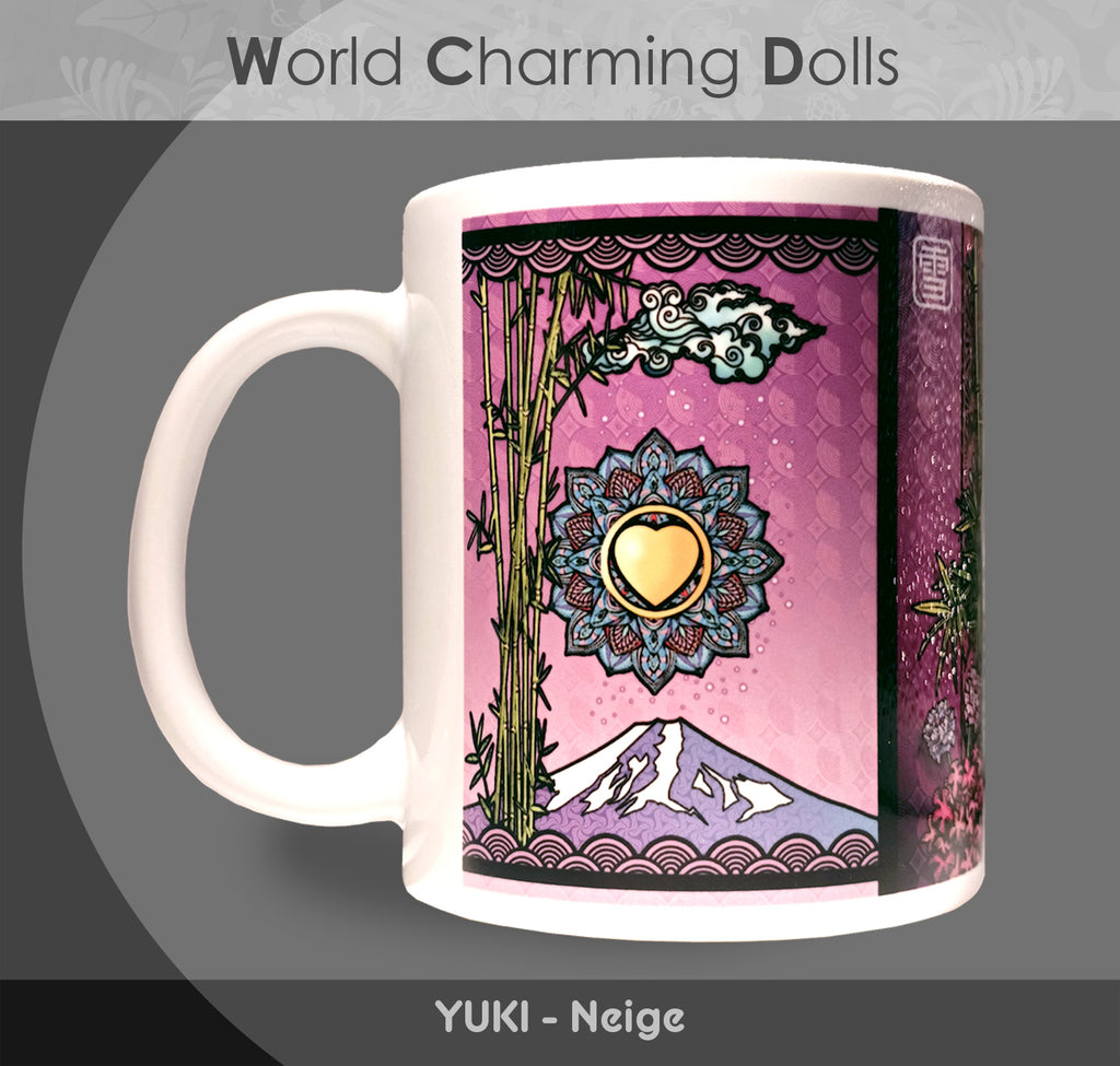 Mug "Yuki" (Neige) - Collection "World Charming Dolls"