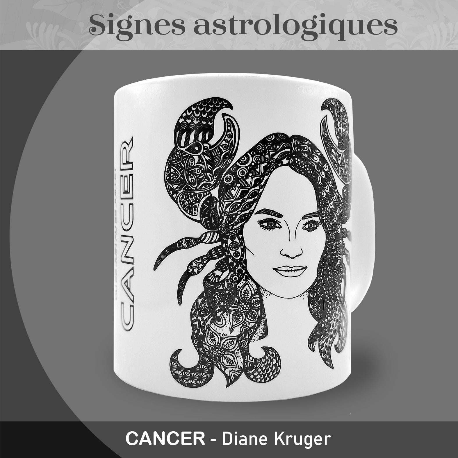 Mug "Cancer" - Collection "Signes astrologiques"
